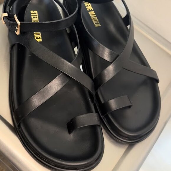 Mira Ankle Strap Platform Sandal Steve Madden - Picture 3 of 5